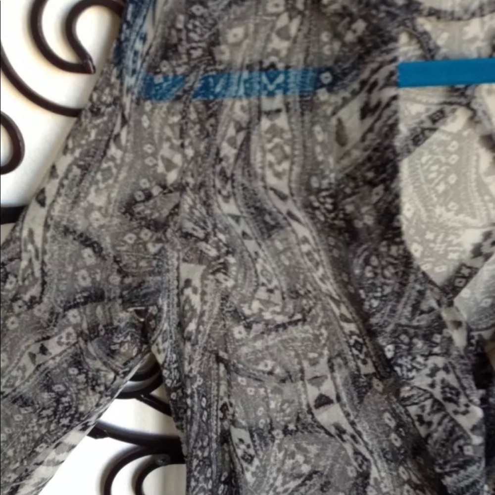 SW3 bespoke 100% silk blouse S button front blouse - Picture 4 of 7